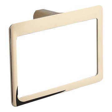 Gedy - Vægmonteret håndklædeholder PIRENEI 15x23 cm, guld