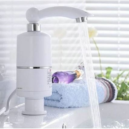Gennemstrømsvandvarmer 3000W/230V hvid