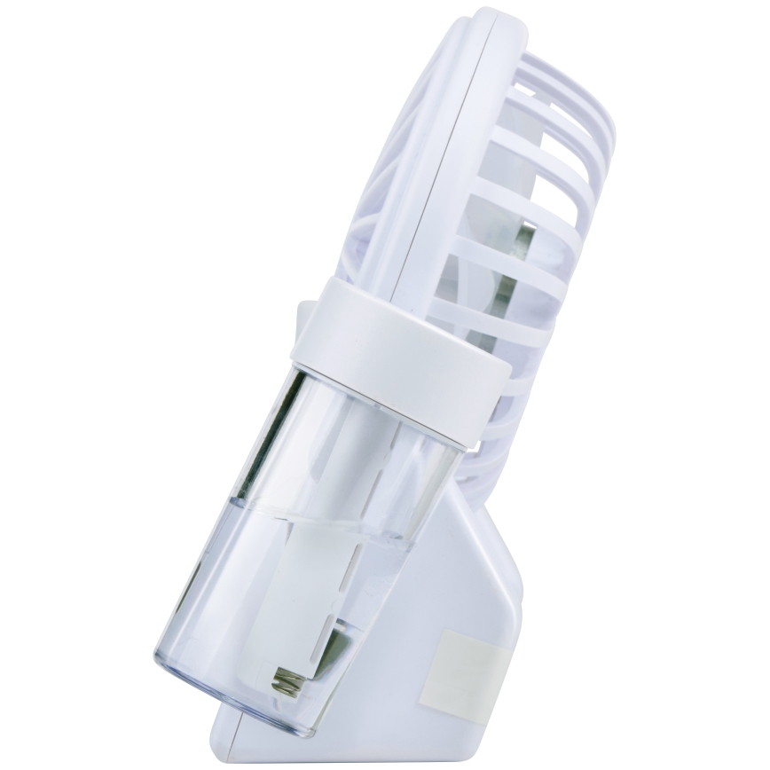 Genopladelig bordventilator med tågefunktion 3,7 V 1200 mAh