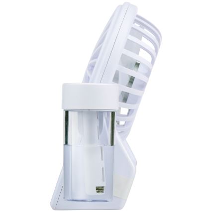 Genopladelig bordventilator med tågefunktion 3,7 V 1200 mAh