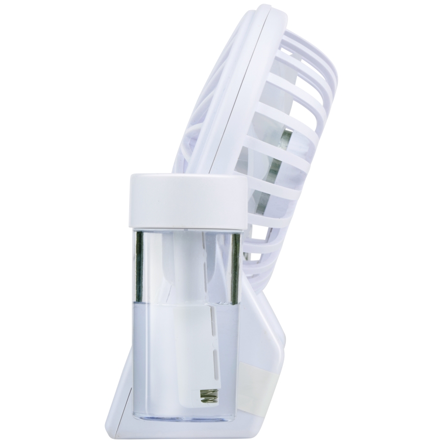 Genopladelig bordventilator med tågefunktion 3,7 V 1200 mAh