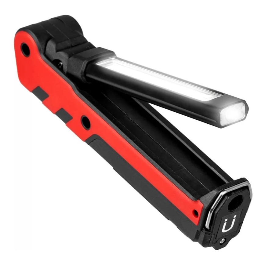 Genopladelig LED arbejdslygte LED/5W/5V IPX2 360 skinnende 2000 mAh