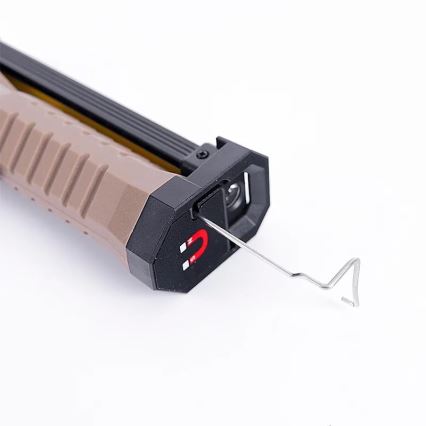 LED Dæmpbar genopladelig arbejds lommelygte med powerbank-funktion LED/4W/5V IPX4 600 skinnende 2000 mAh