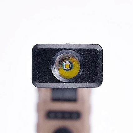 LED Dæmpbar genopladelig arbejds lommelygte med powerbank-funktion LED/4W/5V IPX4 600 skinnende 2000 mAh