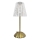 Genopladelig LED bordlampe m. touch-funktion dæmpbar ELBA LED/1,6W/800 mAh guldfarvet/transparent