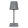 Genopladelig LED bordlampe m. touch-funktion dæmpbar LED/3,5W/5V 5200mAh grå