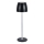 Genopladelig LED bordlampe m. touch-funktion dæmpbar LED/3W/5V 3000K 1800 mAh sort