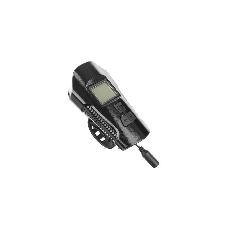 Genopladelig LED-cykellygte med tæller og ringeklokke LED/1500 mAh IP65