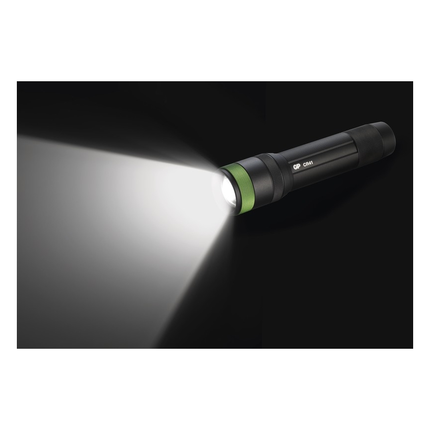 Genopladelig LED lommelygte GP DISCOVERY CR41 LED/Li-lon 3,7V IPX7
