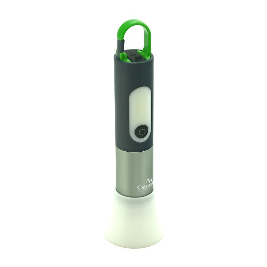 Genopladelig LED lommelygte LED/10W/3,7V 750 lm 10h
