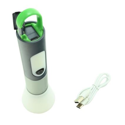 Genopladelig LED lommelygte LED/10W/3,7V 750 skinnende 10 timer 1500 mAh