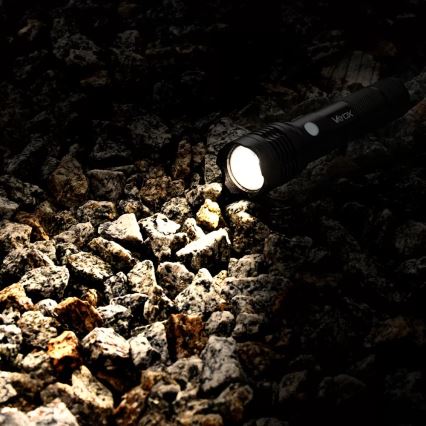 Genopladelig LED lommelygte LED/10W/5V IPX4 800 skinnende 1200 mAh