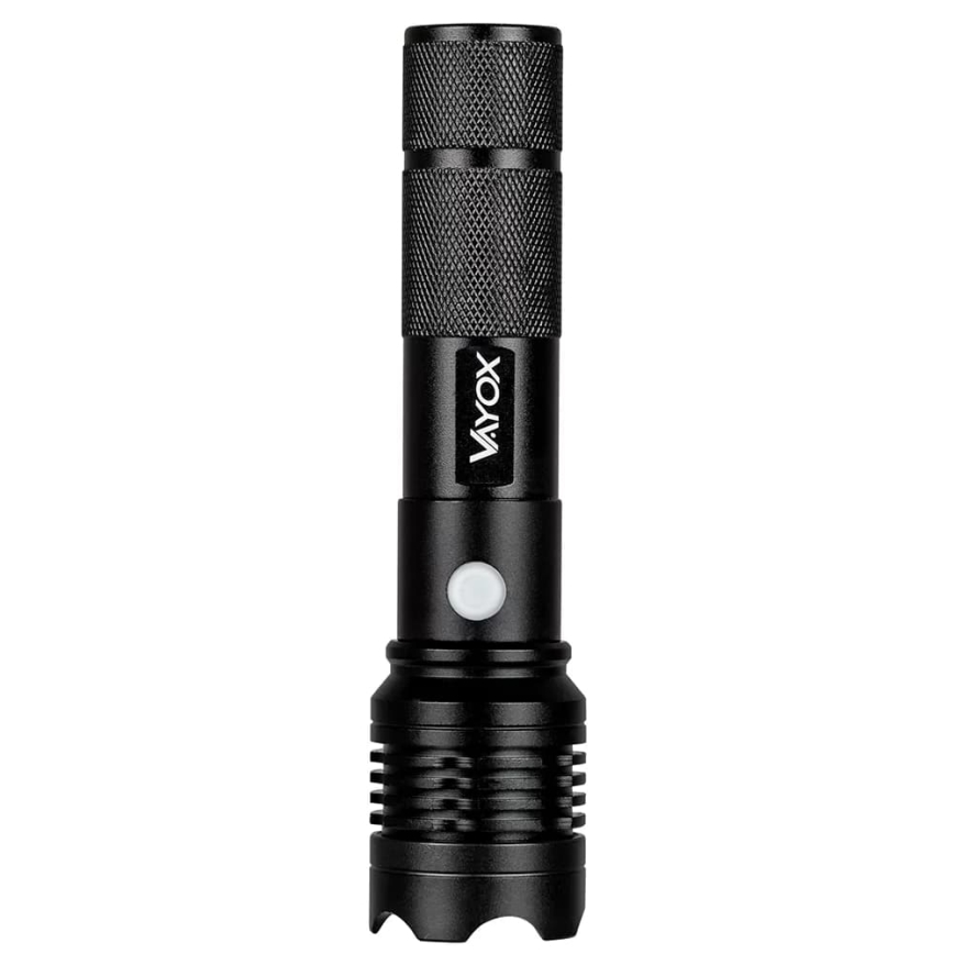 Genopladelig LED lommelygte LED/10W/5V IPX4 800 skinnende 1200 mAh