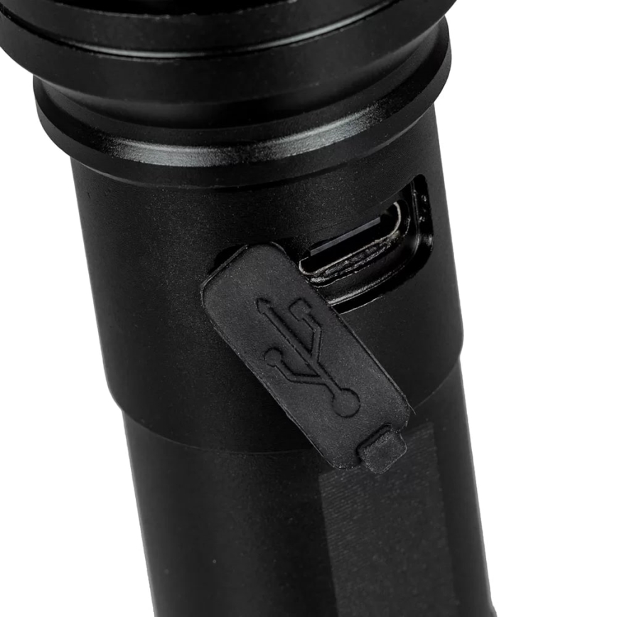 Genopladelig LED lommelygte LED/10W/5V IPX4 800 skinnende 1200 mAh