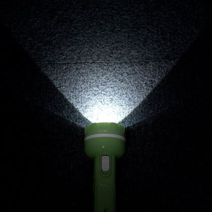 Genopladelig LED lommelygte LED/1W/230V 330 skinnende 1000 mAh