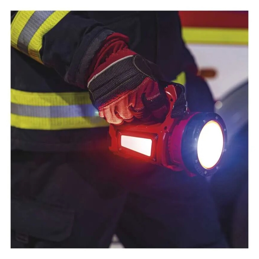 Genopladelig LED lommelygte LED/3,7V IP44 1000 lm 15000mAh