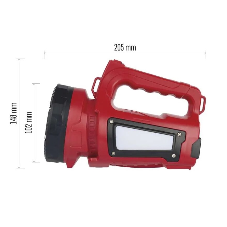 Genopladelig LED lommelygte LED/3,7V IP44 1000 lm 15000mAh