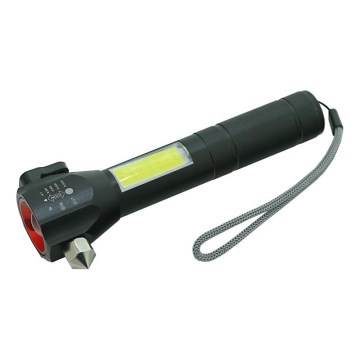 Genopladelig LED-lommelygte LED/3W/5V 200 lm 1200 mAh