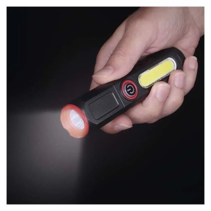 Genopladelig LED lommelygte LED/USB/3,7V 120 lm 400 mAh