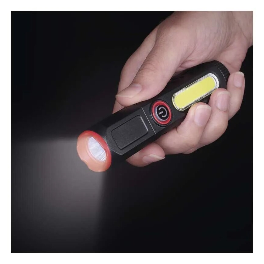 Genopladelig LED lommelygte LED/USB/3,7V 120 lm 400 mAh
