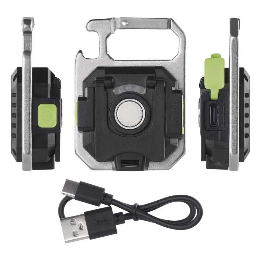 Genopladelig LED lommelygte LED/USB/3,7V 750 lm 500 mAh