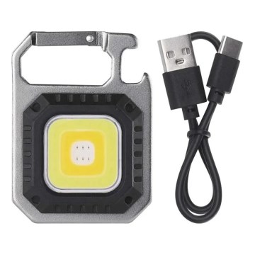 Genopladelig LED-lommelygte LED/USB/3,7V IP44 750 lm 400 mAh