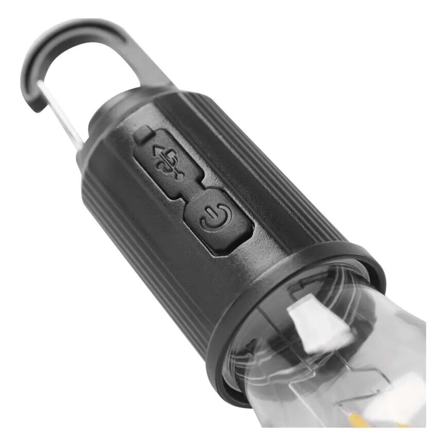 Genopladelig LED-lommelygte LED/USB IP44 90 lm 400 mAh