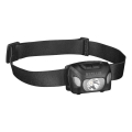 Genopladelig LED-pandelampe 3W/1200 mAh IP44 sort