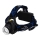 Genopladelig LED pandelampe LED/6W/7,4V 5600 mAh IP44 sort/blå