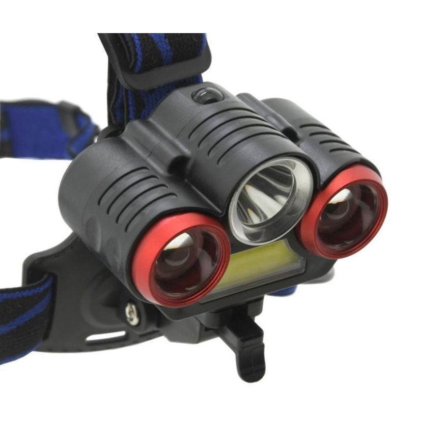 Genopladelig LED pandelampe LED/USB 670lm