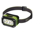 Genopladelig LED-pandelampe LED/USB IP43 800 mAh