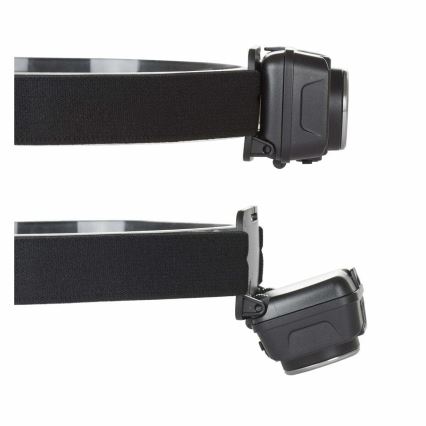 LED Dæmpbar genopladelig pandelampe med sensor og rødt lys LED/15W/5V IP66 430 skinnende 1800 mAh