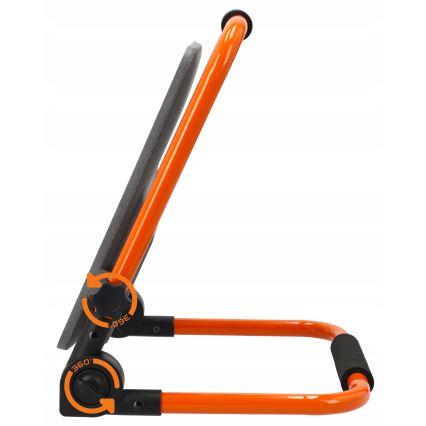 Genopladelig LED-projektør med stativ LED/100W/3,2V 5000K 5000 mAh IP65 orange