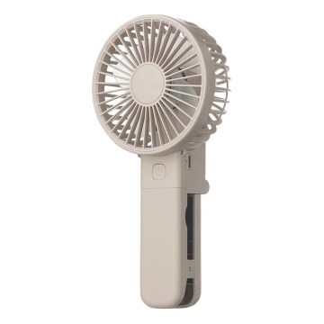 Genopladelig lommeventilator 3 W / 5 V, 1200 mAh
