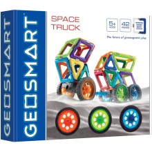 GeoSmart - Magnetisk byggesæt Space Truck 42 stk.