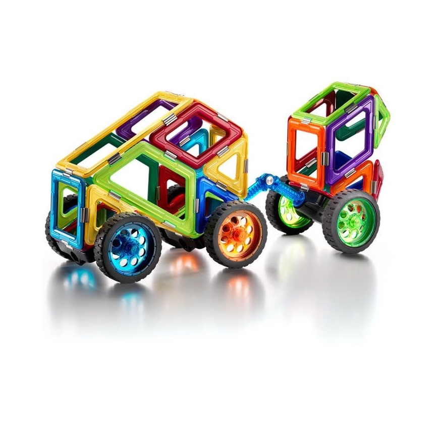 GeoSmart - Magnetisk byggesæt Space Truck 42 stk.