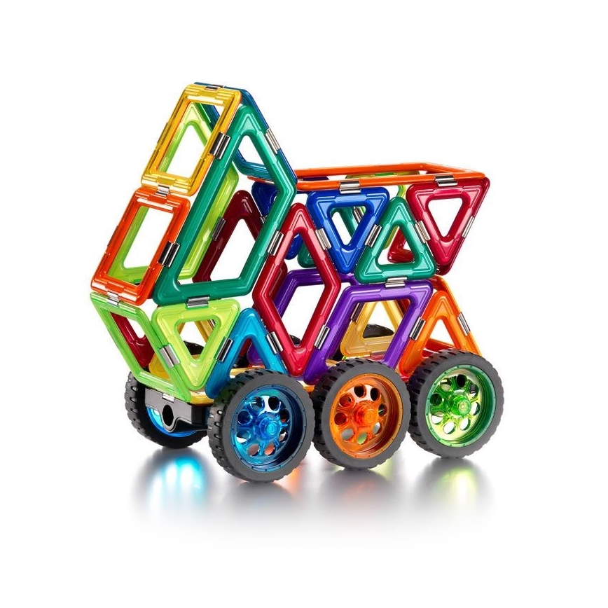 GeoSmart - Magnetisk byggesæt Space Truck 42 stk.