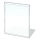 Glas under pejs 1200x1000x8 mm rektangel