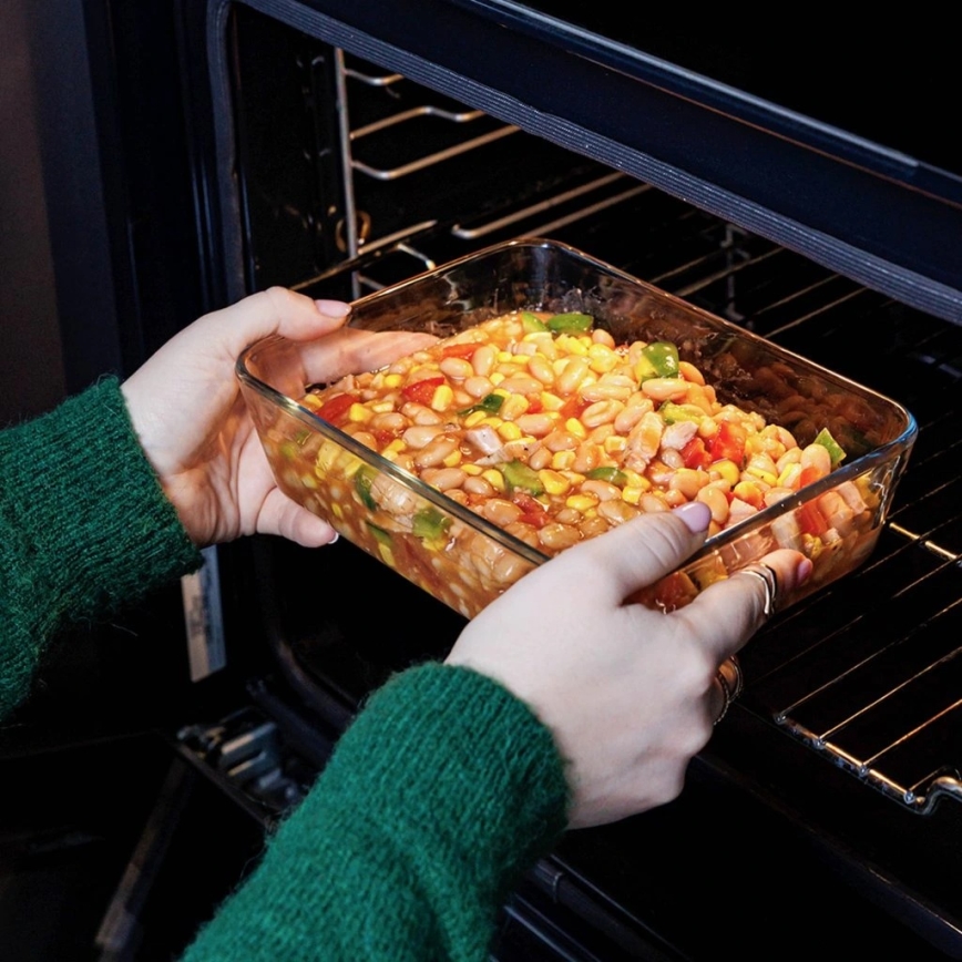 Glasbeholder til fødevarer PYREX 1,5 l