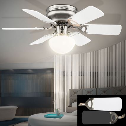 Globo - Loftventilator 1xE27/60W/230V