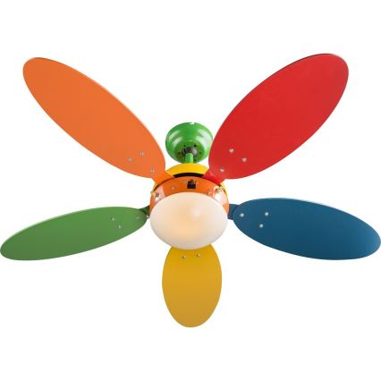 Globo - Loftsventilator 1xE14/60W/230V