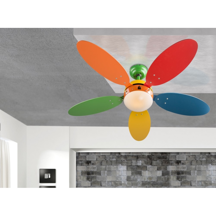 Globo - Loftsventilator 1xE14/60W/230V