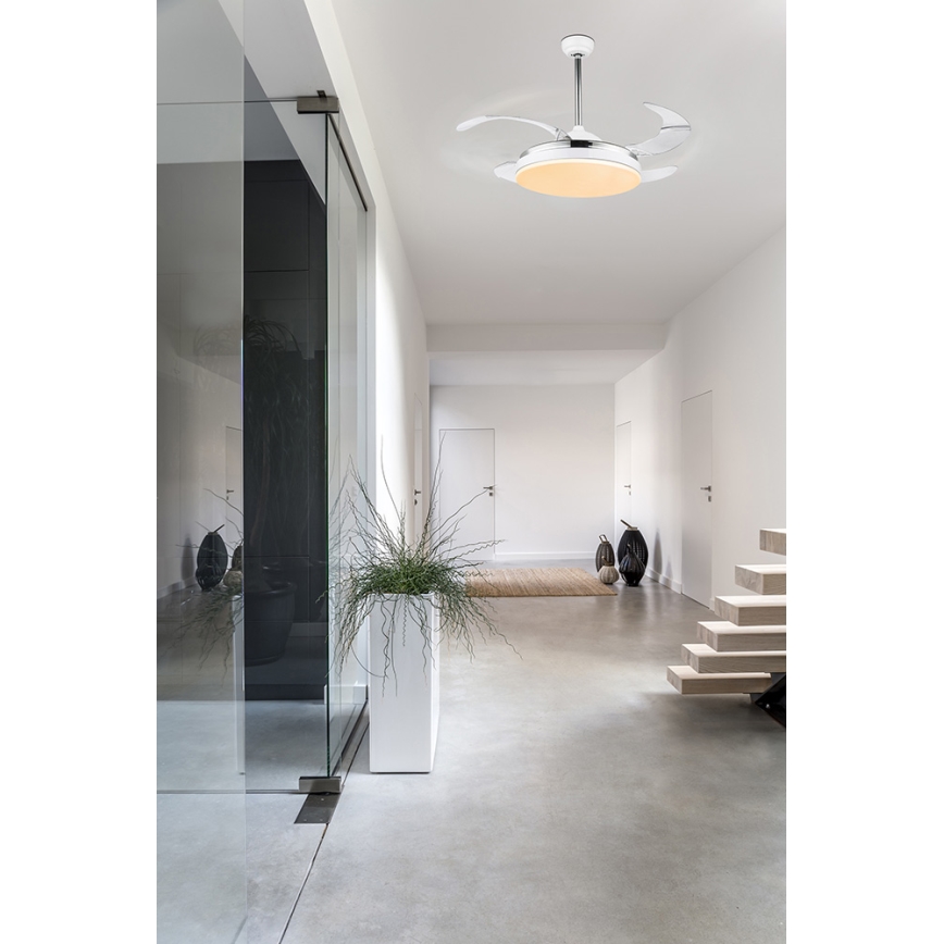 Globo - LED Loftventilator LED/36W/230V + fjernbetjening