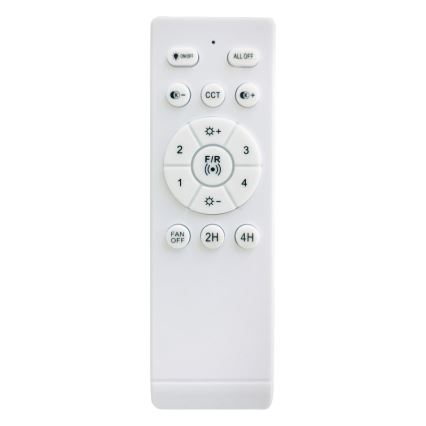 Globo - LED-dæmpbar loftventilator LED/10W/230V 3000-6500K flerfarvet + fjernbetjening