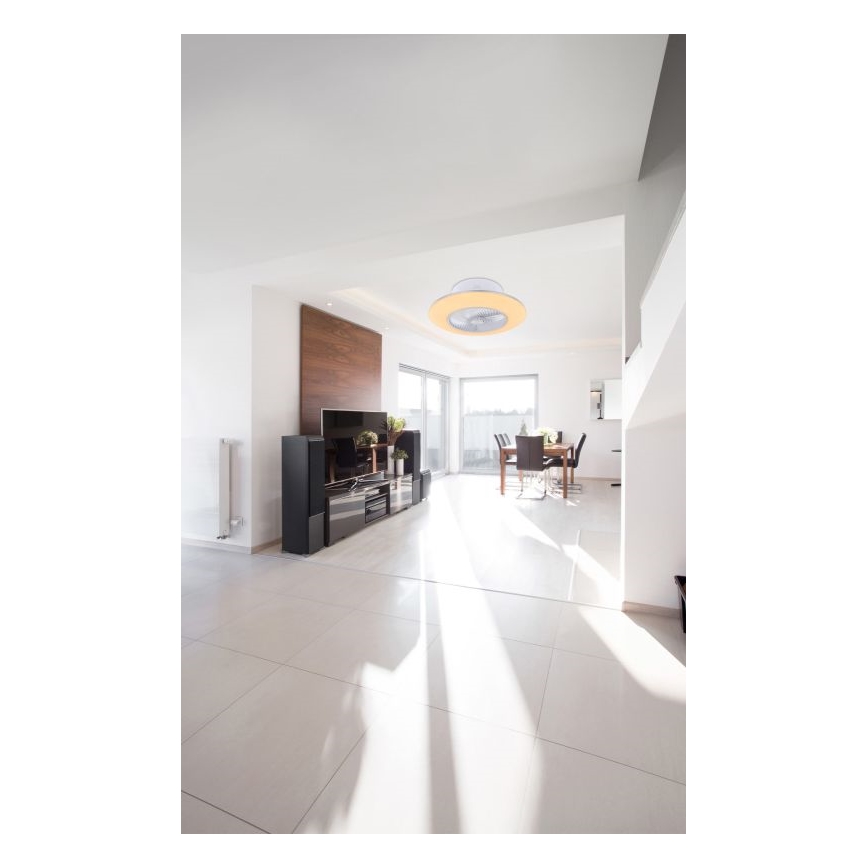 Globo - LED dæmpbar loftlampe med ventilator LED/40W/230V 3000-6000K + fjernbetjening