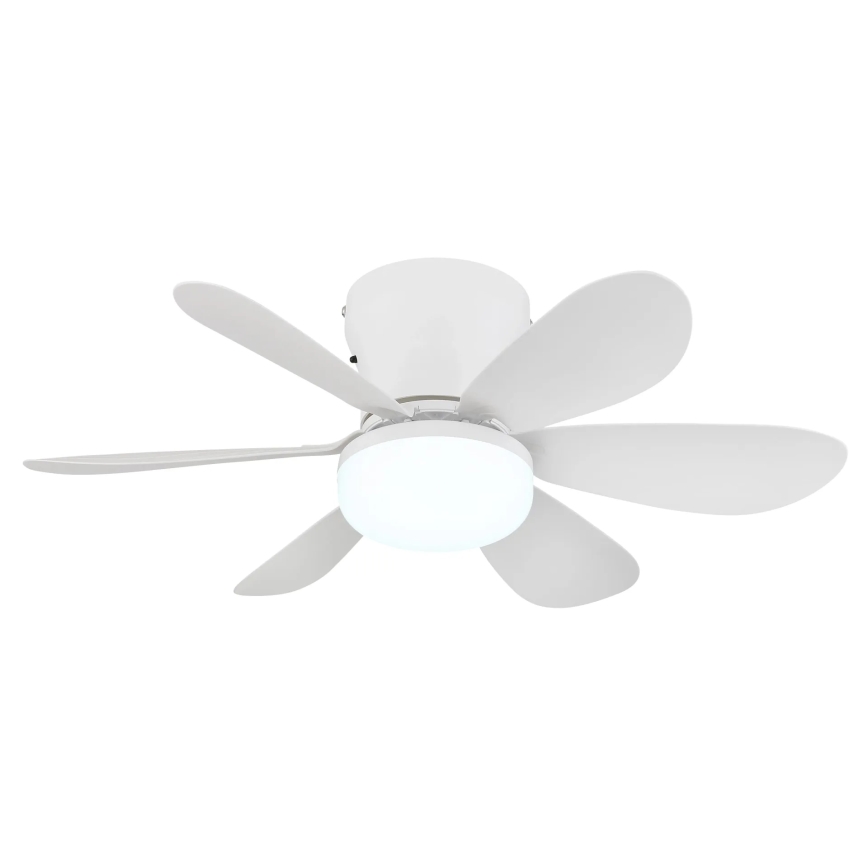 Globo - LED dæmpbar loftventilator LED/5W/230V 2700-6500K hvid + fjernbetjening