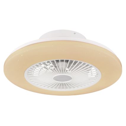 Globo - LED Loftlampe med ventilator dæmpbar LED/30W/230V 3000-6500K + fjernbetjening