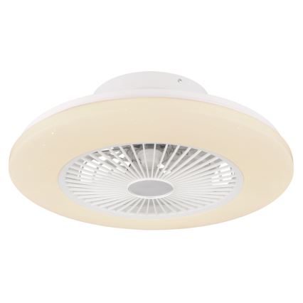 Globo - LED Loftlampe med ventilator dæmpbar LED/30W/230V 3000-6500K + fjernbetjening