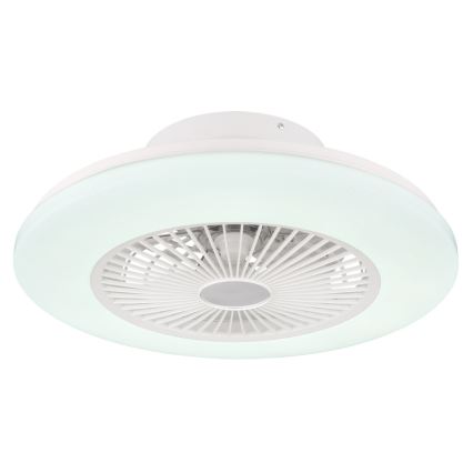 Globo - LED Loftlampe med ventilator dæmpbar LED/30W/230V 3000-6500K + fjernbetjening