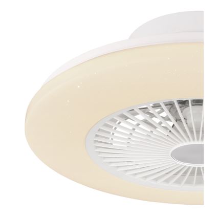 Globo - LED Loftlampe med ventilator dæmpbar LED/30W/230V 3000-6500K + fjernbetjening